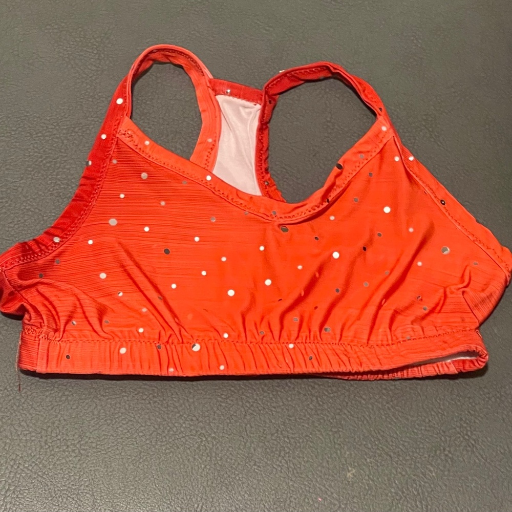 CS 5/6 Custom dance top Coral